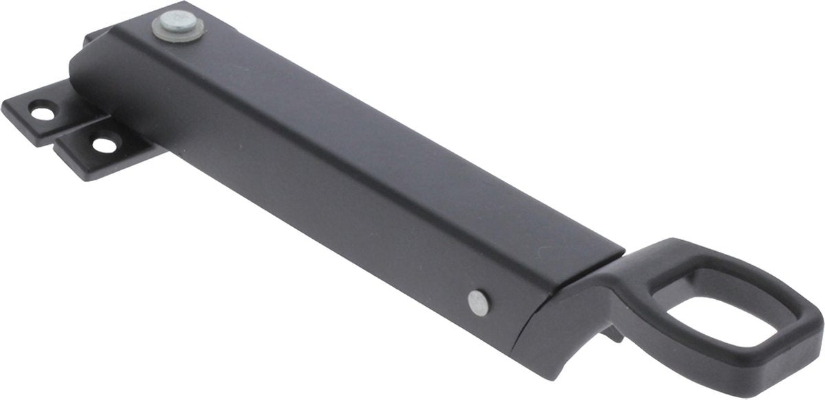 Compas de fenêtre télescopique Starx 30 cm - ouverture vers l'extérieur - support de fenêtre - volet de fenêtre - noir