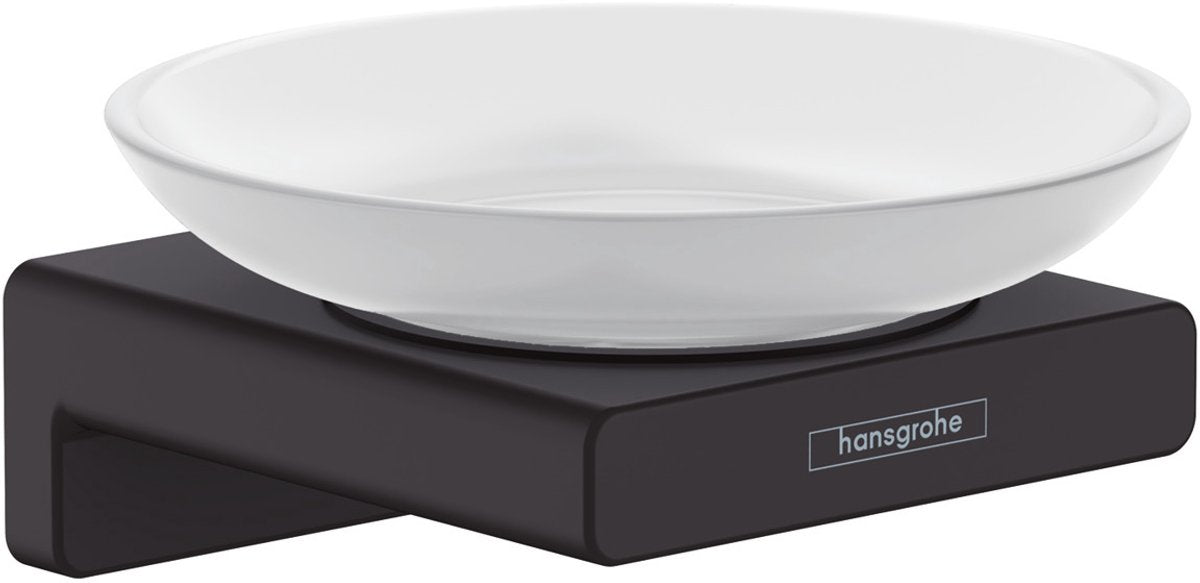 Porte-savon Hansgrohe Addstoris noir mat