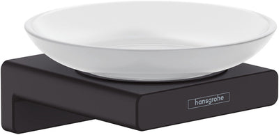 Porte-savon Hansgrohe Addstoris noir mat