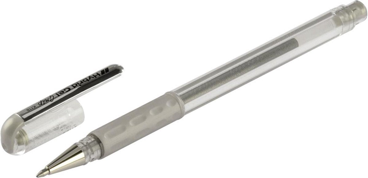 Hama stylo créatif argent hybride gel grip 1901