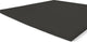 Surmatelas en coton Byrklund - drap-housse 180x200 - 100% coton - anthracite