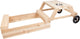 Petit pied sableux avec coin salon et table moderne