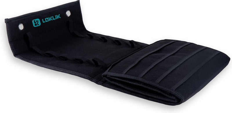 Loklik • porte-rouleau vinyle noir 48 compartiments