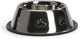 Beeztees steeldish - gamelle pour nourriture pour chien - antidérapant - 0,9l
