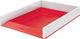 Corbeille à courrier Leitz wow - rouge blanc