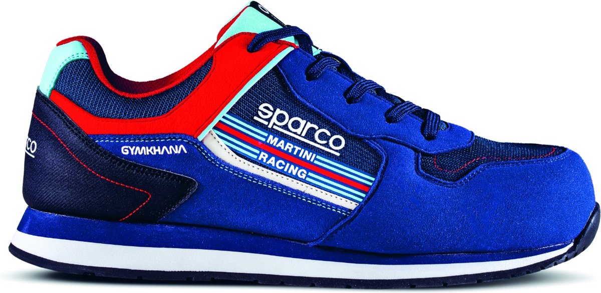 Sparco gymkhana martini – chaussure de sécurité s1ps style course martini - bleu - taille - 42