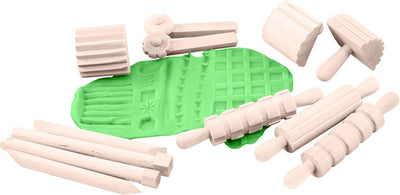 Ensemble d'outils en argile en bois Weplay Eduplay - Jouets créatifs pour enfants.
