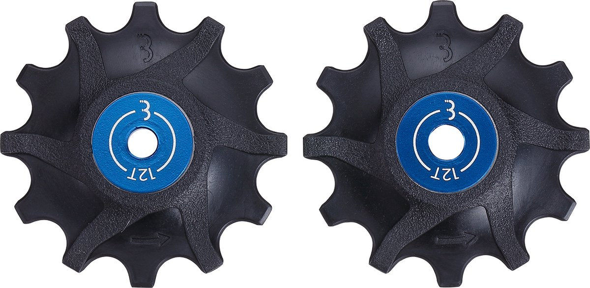 Bbb vélo roues de dérailleur sram-roues de dérailleur 11 vitesses-durable-noir-12t-rollboys 12t sr bdp-06