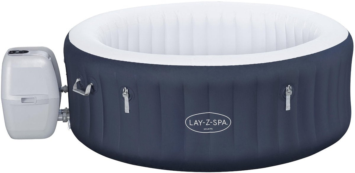 Spa gonflable Bestway lay-z spa Miami Energysense Airjet - 4 personnes