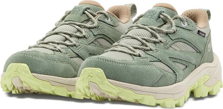Jack wolfskin vojo tour texapore low w chaussures de randonnée femme - eucalyptus - 40
