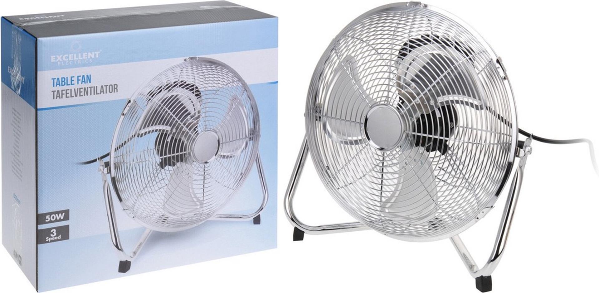 Excellent ventilateur de sol électrique ø30cm 50w chrome