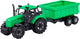Toys Cavallino Toys Cavallino avec remorque de camion inclinable vert, échelle 1:32