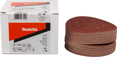 Makita accessoires disque de ponçage k60 125 rouge v. - p-43636 - p-43636