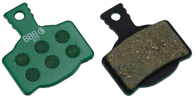Bbb cycling bbc cycling plaquettes de frein de vélo - plaquettes de frein d'arrêt de disque e-bike - plaquettes de frein à disque - compatibles avec les freins à disque Magura - vert - bbs-36e