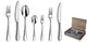 Amefa venus - Ménagère de 84 pièces - pour 12 personnes - brillant - couleur argent - dans un luxueux coffret en bois