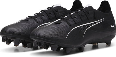 Chaussures de sport unisexe Puma ultra 5 match fg ag - noir-blanc