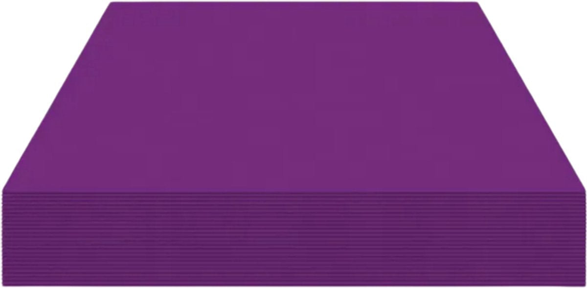 Carton photo Kangaro - 50x70cm - 300 grammes - violet foncé - paquet de 25 feuilles - k-0045-532