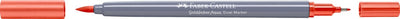 Faber-castell - marqueur aquarelle duo goldfaber - orange de cadmium foncé 115 - pinceau 0.6mm - fc-164615