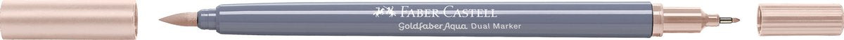 Faber-castell - marqueur aquarelle duo - goldfaber - abricot 116 - pinceau 0.6mm - fc-164616