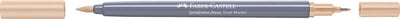 Faber-castell - marqueur aquarelle duo - goldfaber - sable 281 - pinceau 0,6mm - fc-164681