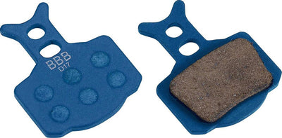 Bbb plaquettes de frein de cyclisme discstop compatibles avec les freins à disque formula mega bbs-67t - bleu