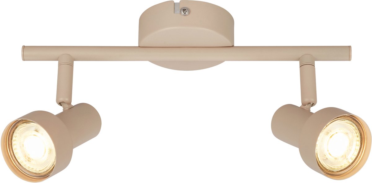 Briloner b.k.licht tapp - spot en saillie - spot de plafond (plafonnier) - 2x raccord gu10 - beige taupe - 27,5 cm
