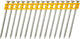Dewalt dcn8901045 - clous à béton - 45 mm x 2,6 mm - 510 pièces - pour cloueuse à béton et acier dcn890 - galvanisé