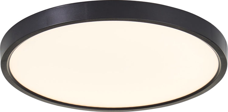 Brilliant galo - plafonnier - led 20w 2600lm - 3000k - 30cm - noir