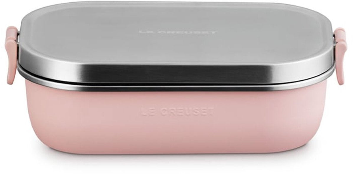 Le creuset lunch box nomade rose coquillage