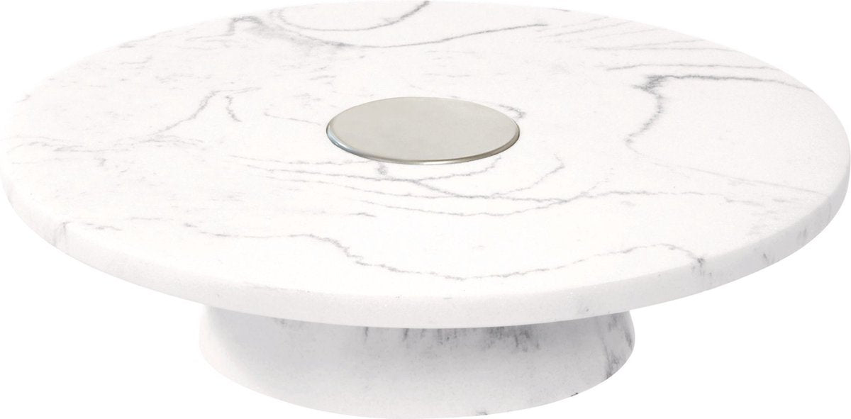 Idesign - plateau de vanité dakota - marbre - blanc