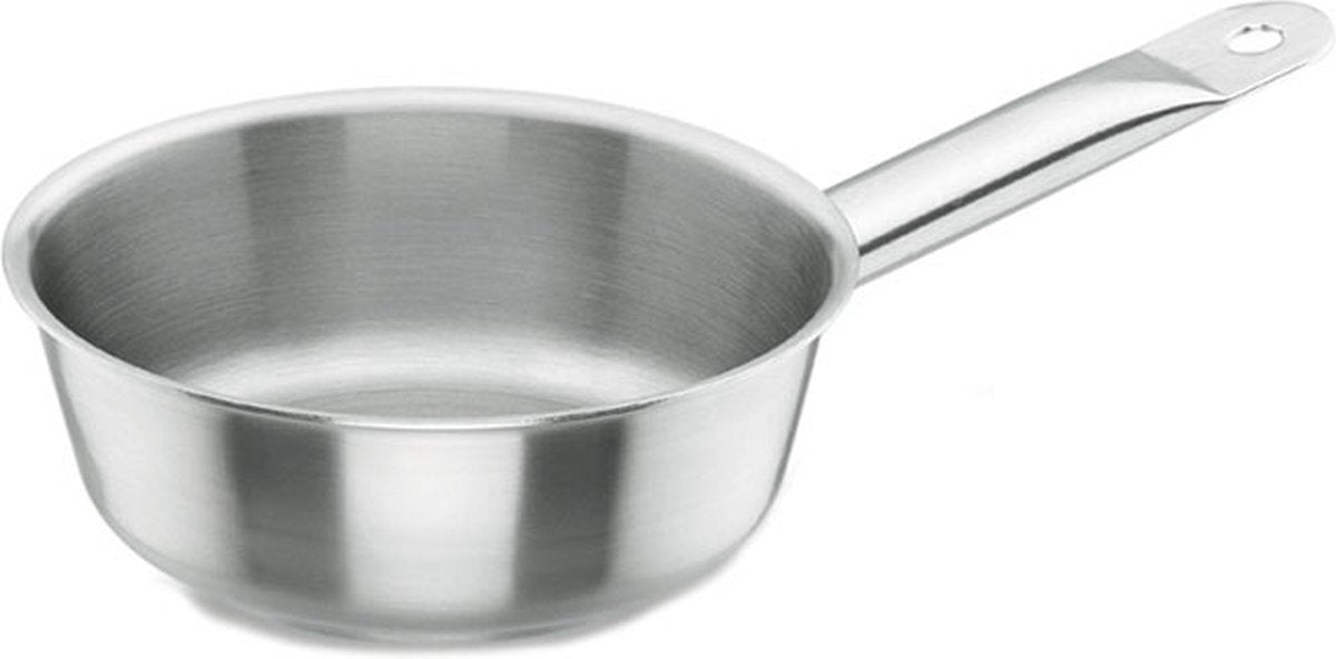 Sauteuse classique Lacor chef - inox - 2,7l - ø 24cm