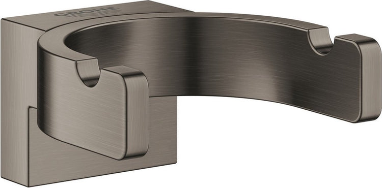 Grohe crochet de sélection double - graphite dur brossé (gris foncé mat) - 41049al0
