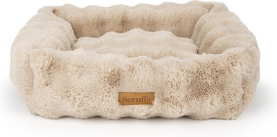 Scruffs - lit box alpin - panier pour chien - champagne - x-large 90 x 70 cm