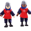 Bigjigs Knights médiévaux en bois, 4e.