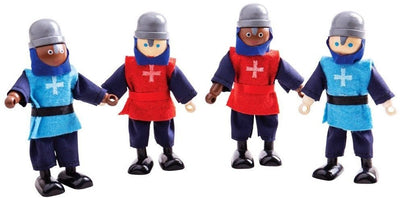 Bigjigs Knights médiévaux en bois, 4e.