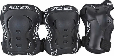 Tempish - fid - protection pour patins - pack de 3 - adultes - noir - s