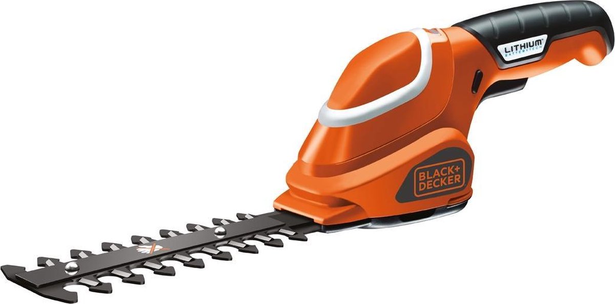 Cisaille à arbustes sans fil Black+decker 3,6 V - gsl300-qw