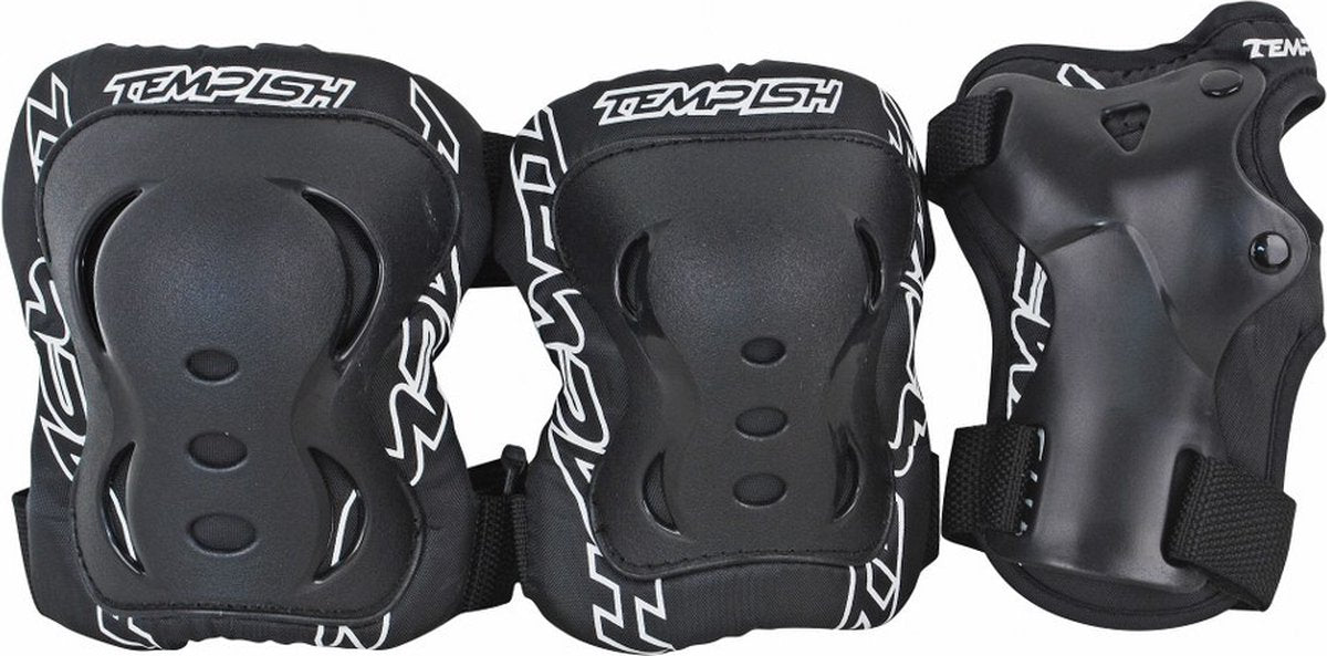 Tempish - fid - protection pour patins - pack de 3 - adultes - noir - l