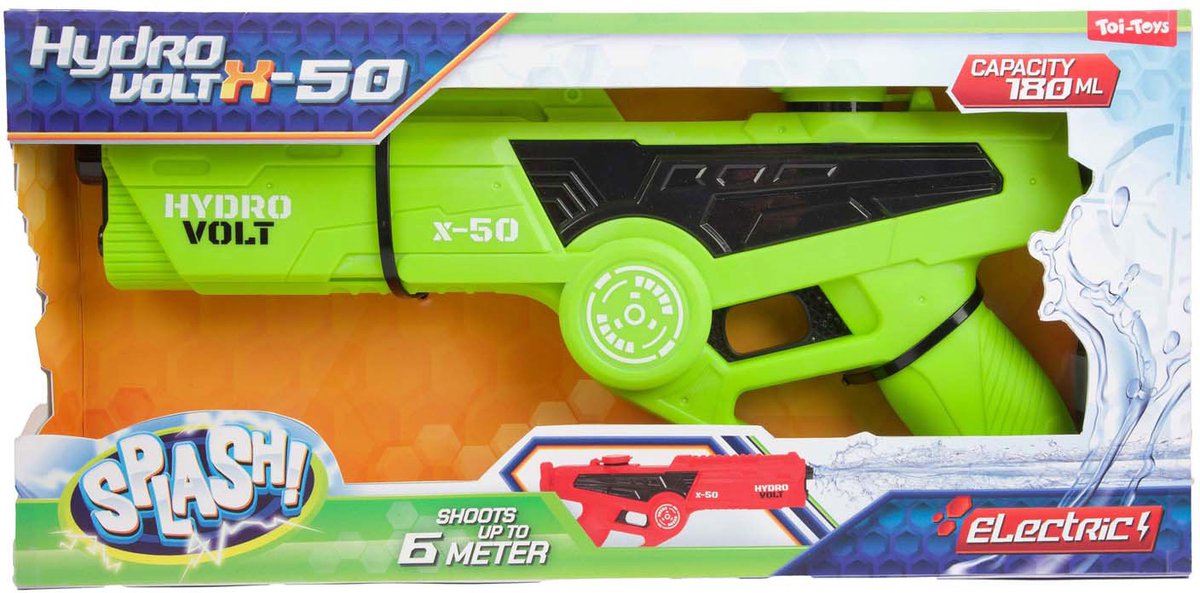 Splash Electric Water Gun Hydro Volt x50
