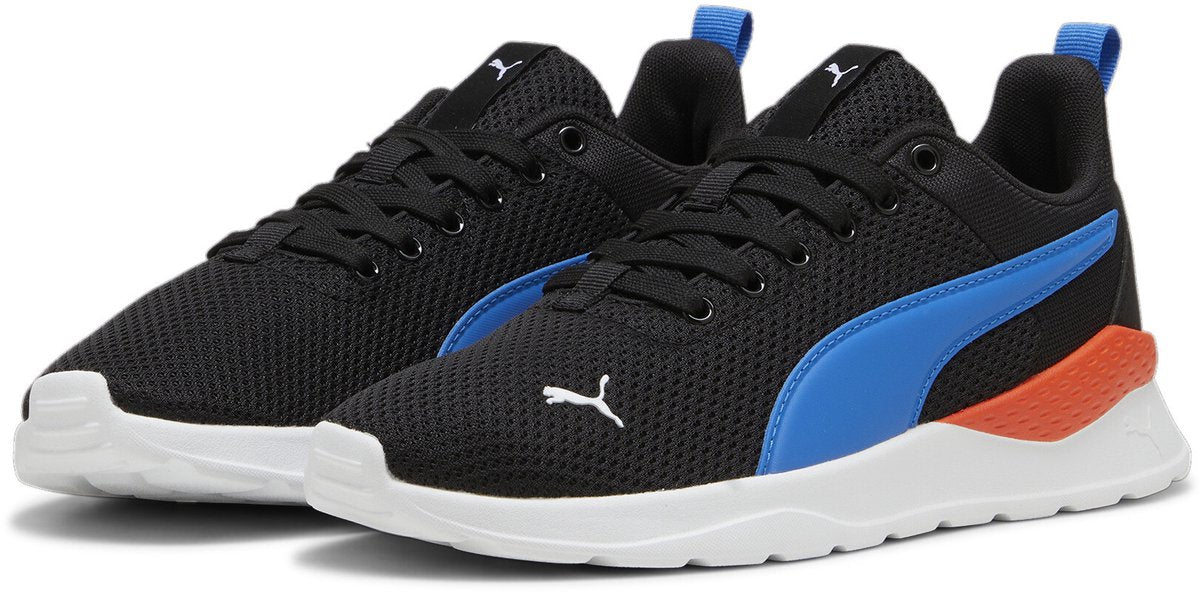 Baskets unisexes Puma anzarun lite jr - noir-hyperlink bleu-blanc-rougemazing