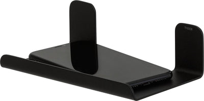 Col Tigre - étagère 18 cm - sans perçage - ruban adhésif 3m - noir