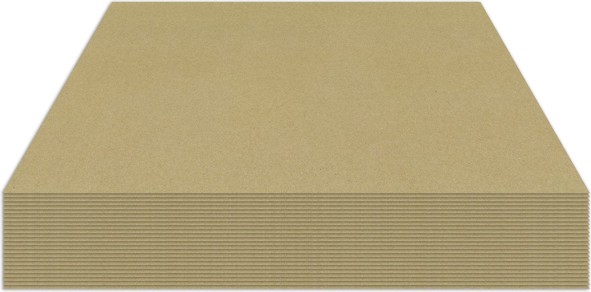 Carton photo Kangaro - 50x70cm - 230 grammes - kraft - 25 feuilles - carton hobby - k-0045-600