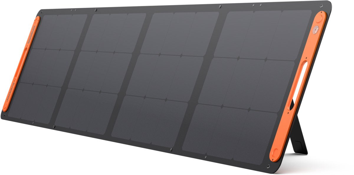 Jackery - solarsaga 200 - panneau solaire portable - panneau solaire bifacial pliable ip68 - compatible avec le générateur solaire explorer - pour toits, camping, pannes de courant et camping-cars