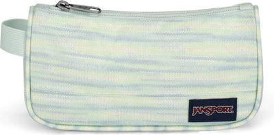 Étui pochette pour accessoires moyen Jansport - Menthe fraîche Space Dye des années 70