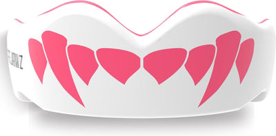 Safejawz protège-dents extro-série dracula blanc rose senior