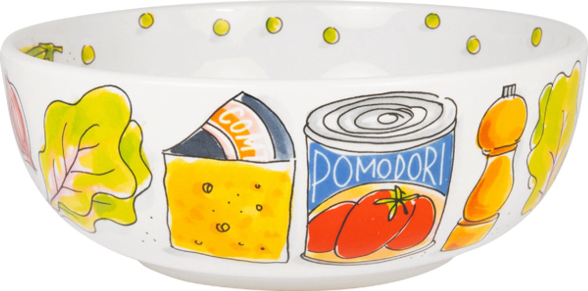 Blond Amsterdam, tous les jours : saladier 24 cm icônes de salade