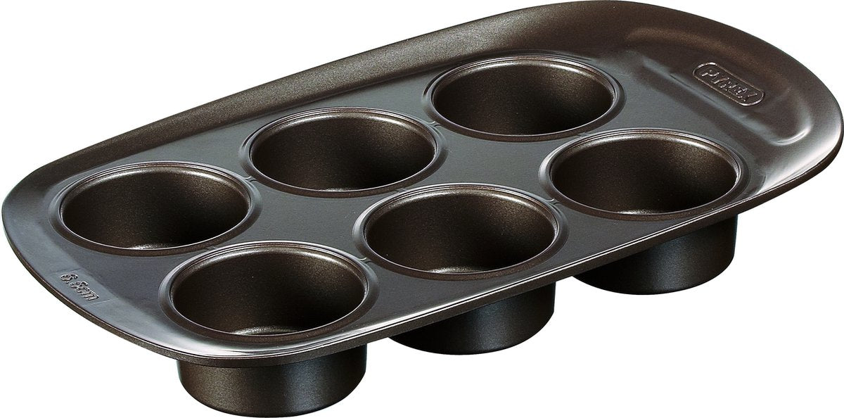Moule à muffins en Pyrex pour 6 muffins - | asimétrie