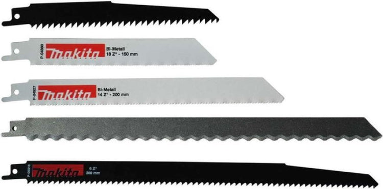 Jeu de lames de scie alternative Makita p-83951 - 5 pièces