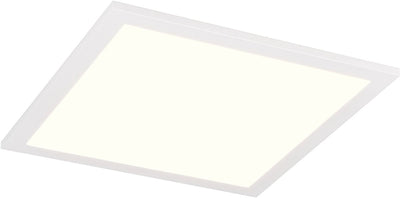Rl vis ta lumière réalité sirius - plafonnier - blanc mat - incl. 1x SMD 19 W - détecteur de mouvement - montage au plafond - montage mural - ne convient pas pour variateur externe