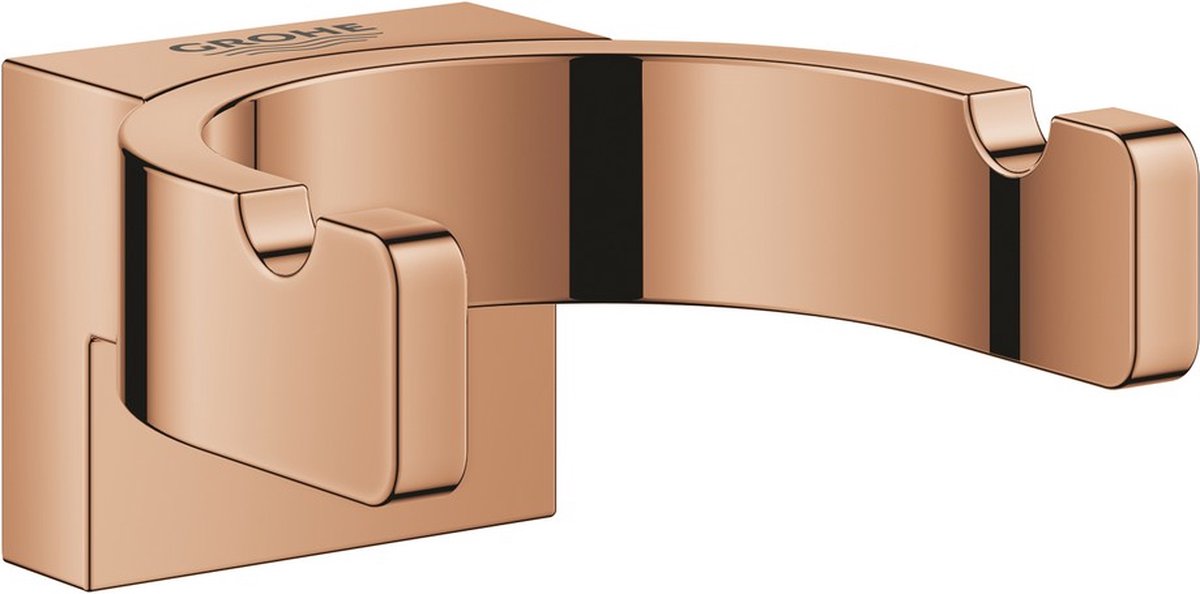Crochet de sélection Grohe double - coucher de soleil chaud (bronze) - 41049da0